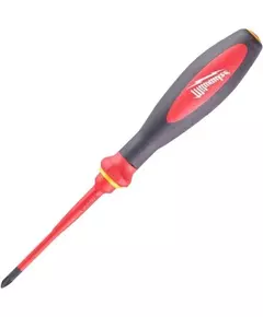Викрутка VDE диэлектрическая MILWAUKEE PZ1, 80 мм, для электробезопасности, фото  | SNABZHENIE.com.ua