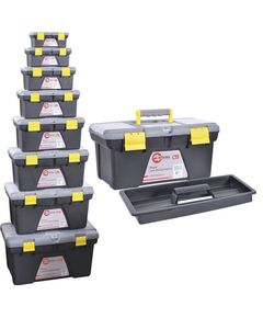 Комплект ящиків для інструментів INTERTOOL BX-0308, 8 шт., фото  | SNABZHENIE.com.ua