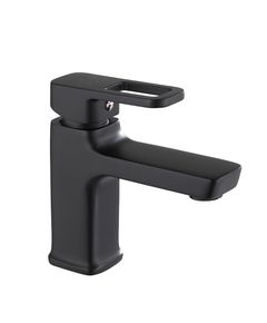 Змішувач Lidz Wawel 001 (k35) LDWAW001BLA45392 для раковини, чорний, фото  | SNABZHENIE.com.ua