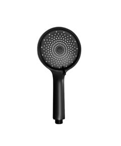 Лейка для ручного душа Qtap Rucni 120 мм, черная матовая, фото  | SNABZHENIE.com.ua