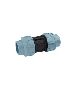 Муфта ПЕ STR 40x40 мм для з'єднання пластикових труб, фото  | SNABZHENIE.com.ua