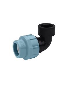 Коліно ПЕ STR 32х1 РВ для трубопроводів, з'єднання, фото  | SNABZHENIE.com.ua