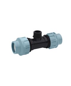 Тройник ПЕ STR 50х11 1/2 50 РН для трубопроводів, фото  | SNABZHENIE.com.ua