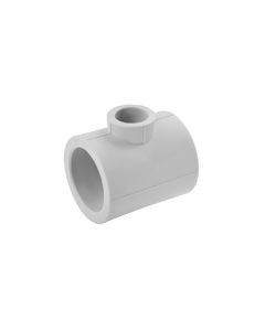 Переходной тройник PPR GrandiTherm 50x25x50 мм для труб, фото  | SNABZHENIE.com.ua