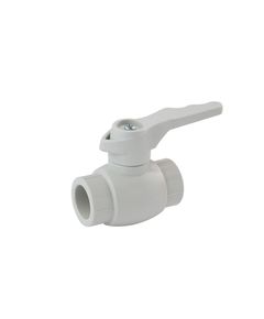 Кран шаровий PPR GrandiTherm 20х1/2 з пластиковим шаром, фото  | SNABZHENIE.com.ua