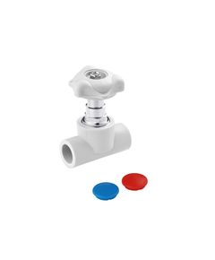 Вентиль прямоточний PPR GrandiTherm, 20 мм, фото  | SNABZHENIE.com.ua