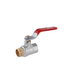 Шаровой кран STA 1/2 ВН PN30 с никелированной ручкой CV011770, фото  | SNABZHENIE.com.ua