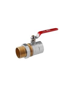 Кран-американка STA 1 1/4 ВН PN25 с ручкой, никелированный, фото  | SNABZHENIE.com.ua