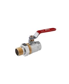 Кран-американка STA Premium 3/4 ВН PN40 з ручкою, нікельований, фото  | SNABZHENIE.com.ua