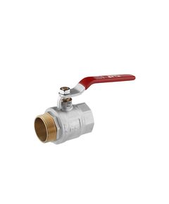 Кран шаровий STA Premium 1 1/2 ВН PN40 з ручкою, никельований, фото  | SNABZHENIE.com.ua