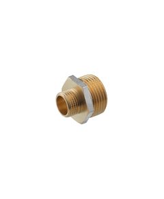 Перехідний ніпель STA Premium 1 x 1/2 НН нікельований, фото  | SNABZHENIE.com.ua