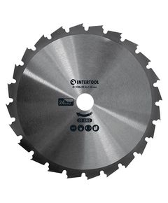 Нож для мотокосы 228 мм с твердосплавными напайками 24T INTERTOOL DT-2353, фото  | SNABZHENIE.com.ua