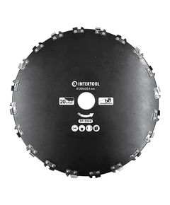 Нож для мотокосы ø230x25.4 мм 20T, цепной INTERTOOL DT-2354, фото  | SNABZHENIE.com.ua