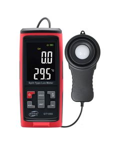 Люксметр і термометр Bluetooth BENETECH GT1050 для вимірювання освітленості, фото  | SNABZHENIE.com.ua