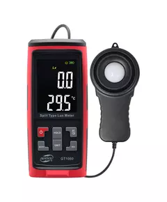 Люксметр + термометр (измеритель уровня освещенности) Bluetooth BENETECH GT1050, фото  | SNABZHENIE.com.ua