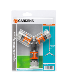 Набор коннекторов с тройником Gardena 18287-20 для полива, фото  | SNABZHENIE.com.ua