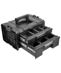 Ящик модульный Т2 S12 YATO пластиковый с 2 ячейками, фото  | SNABZHENIE.com.ua