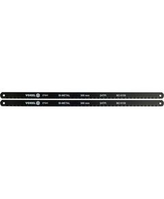 Полотно резальное по металлу BI-металл VOREL M2+CrV 6150, 300х12,6х0,65 мм, 24 зуба/1, упаковка 2шт [10], фото  | SNABZHENIE.com.ua