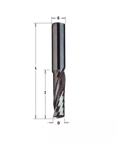Фреза із твердого сплаву спіральна верхній різ 3 x 12 x 50 мм, хвостовик 3 мм CMT (198.030.11), фото  | SNABZHENIE.com.ua