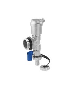 Сливна група Karro 1 РН нікельована для колектора KR-17000, фото  | SNABZHENIE.com.ua