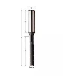 Фреза довбальна ліва зі стружколомом 15 x 95 x 150 мм, хвостовик 13 мм CMT (172.150.32), фото  | SNABZHENIE.com.ua