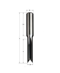 Фреза долбежная двунаправленная 15x55x110 мм, хвостовик 16 мм CMT 103.150.30, фото  | SNABZHENIE.com.ua