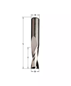 Фреза із твердого сплаву спіральна верхній різ 3 x 12 x 50 мм, хвостовик 3 мм CMT (191.030.11), фото  | SNABZHENIE.com.ua