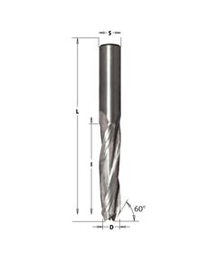 Фреза CMT 191.143.11 спиральная для паза под замок 14x50x110 мм, фото  | SNABZHENIE.com.ua