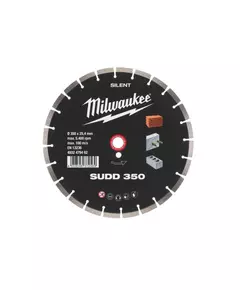 Алмазный диск SUDD 350 для твердого бетона, бетонных блоков с арм. и камня MILWAUKEE, фото  | SNABZHENIE.com.ua