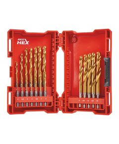Набір сверел по металу Milwaukee RedHEX HSS-G TiN (19 шт) 48894760, фото  | SNABZHENIE.com.ua
