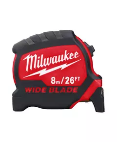 Рулетка метрична MILWAUKEE WIDE BLADE, 8м-26фт (футовая), фото  | SNABZHENIE.com.ua