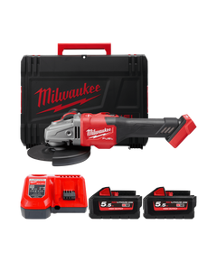 Углошлифувальна машина MILWAUKEE 125 мм M18 FUEL з гальмом, фото  | SNABZHENIE.com.ua