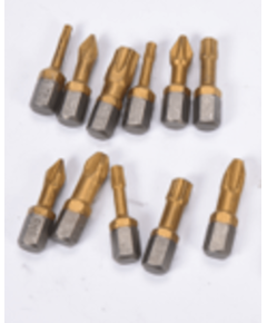 Насадка YATO TORX T15 х 25 мм, 6-гран 1/4, титановое покрытие, 2 шт., фото  | SNABZHENIE.com.ua