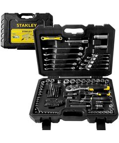 Набір інструментів STANLEY 175 предметів 1/2" 1/4", фото  | SNABZHENIE.com.ua