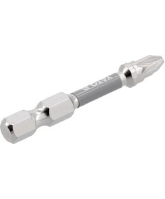 Насадка отверточная YATO PZ2 50мм, 6-грань 1/4, никель, 2шт., фото  | SNABZHENIE.com.ua