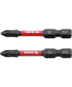 Насадка ударная YATO PZ1 50 мм, 6-гранный шпиндель 1/4, 2 шт., фото  | SNABZHENIE.com.ua