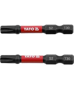 Насадка ударная TORX T30 х 50 мм, 6-грань 1/4, 2 шт. YATO YT-78056, фото  | SNABZHENIE.com.ua