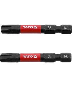 Насадка ударна YATO TORX T40 х 50 мм, 1/4", 2 шт., фото  | SNABZHENIE.com.ua