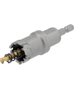 Сверло коронка TCT YATO 24x103 мм, толщина до 25 мм, 6-гранный хвост 1/4, фото  | SNABZHENIE.com.ua