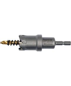 Коронка по металлу TCT YATO 25x103 мм, 6-гран. хвост 1/4 [YT-44056], фото  | SNABZHENIE.com.ua