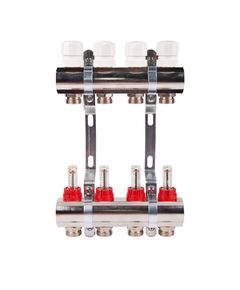 Коллектор с расходомерами SD Plus, 1 4 выхода, модель SD235W4, фото  | SNABZHENIE.com.ua