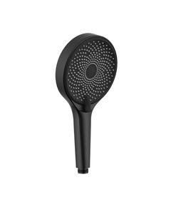 Лейка для душа Qtap Rucni D 130 мм, круглая, черная матовая, фото  | SNABZHENIE.com.ua