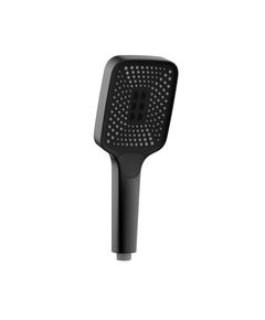 Лейка для душа Qtap Rucni 140x110 мм прямоугольная черная матовая, фото  | SNABZHENIE.com.ua