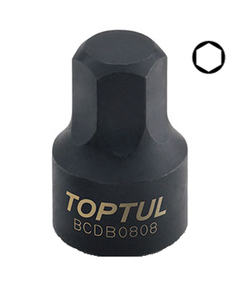 Головка-бита 1/4 HEX TOPTUL 8мм цельная, фото  | SNABZHENIE.com.ua
