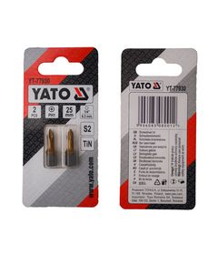 Насадка YATO PH1 25 мм, HEX 1/4, титанове покриття, 2 шт., фото  | SNABZHENIE.com.ua