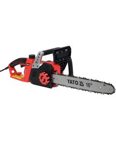 Электрическая цепная пила YATO 230 В, 2 кВт, шина 16"/40 см, 56 звеньев, фото  | SNABZHENIE.com.ua