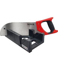 Стусло пластиковое YATO с ножовкой 300х140мм, 12 зубьев, 45°/90°, фото  | SNABZHENIE.com.ua