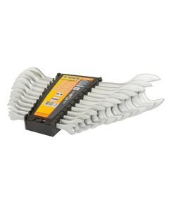 Набор рожковых ключей MASTERTOOL SATIN FINISH 12 шт (6x7 - 30x32 мм), фото  | SNABZHENIE.com.ua