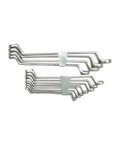 Ключі накидні вигнуті VOREL М 6-32 мм, комплект 12 шт, фото  | SNABZHENIE.com.ua