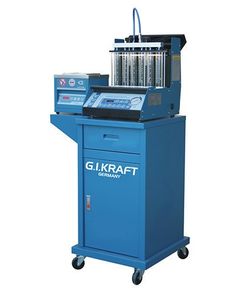 Стенд для чистки форсунок G.I. KRAFT GI19112 (6 форсунок, візок, УЗ-ванна), фото  | SNABZHENIE.com.ua